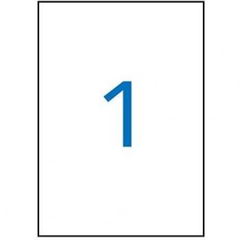 White Laser Printer Labels
