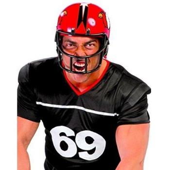 Guirca Pro Casco NFL Nero Rosso