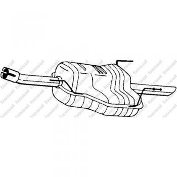 Auspuffendschalldämpfer BOSAL 185‑167 für Opel 2003‑2005