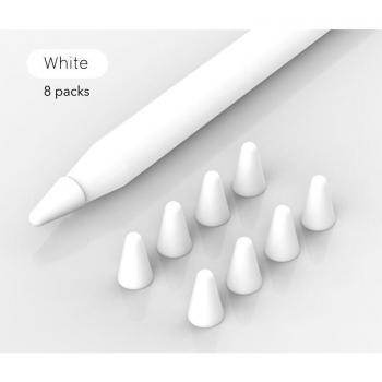 8-Pack Silicone Pencil Tip Protectors for Apple Pencil