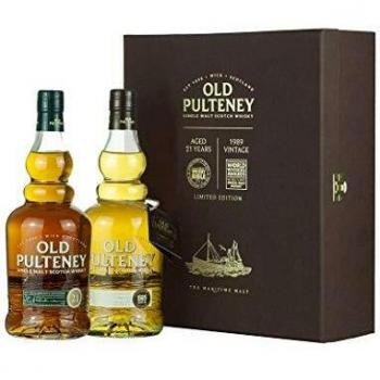 Old Pulteney 21 Year Old & 1989 Vintage Set