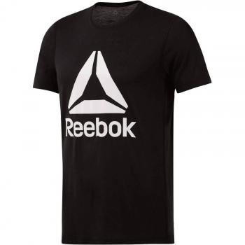 Reebok Herren Wor Sup 2.0 T-Shirt, Schwarz, L