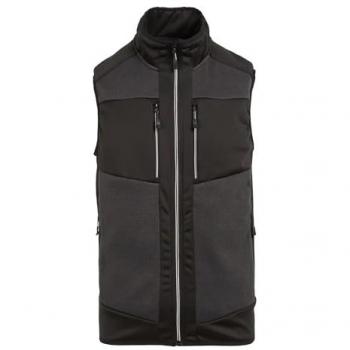 Men's E-Volve Stretch Hybrid Bodywarmer Ash Black