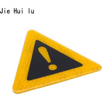 Motorcycle Reflective Warning Sticker