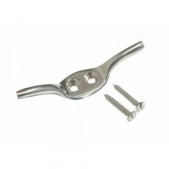 Pack of 200 Chrome Cleat Hooks for Curtain Blind Tie Backs