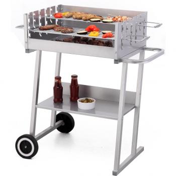 Carrello barbecue a carbone Tepro