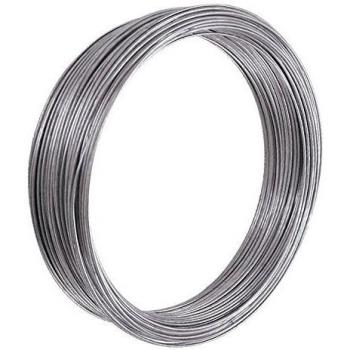 Wurko Alambre galvanizado N16 1/2 kg rollo 11m para sujeción de mallas y bricolaje