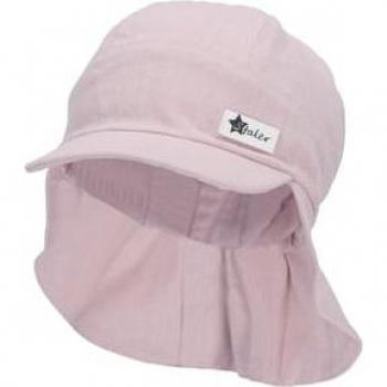 Protection Nuque en Lin Rose – Casquette Sterntaler
