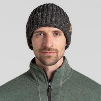Craghoppers Men's Riber II Beanie in Dark Grey M/L