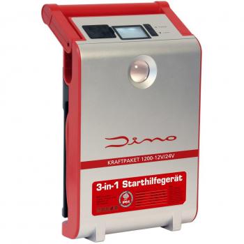 Dino 12V/24V 1200A Stromstarter mit USB-Ladegerät
