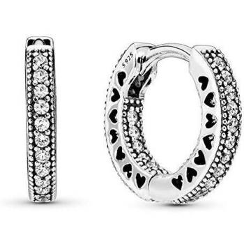 Pendientes Aro Corazones de Pandora 296317CZ