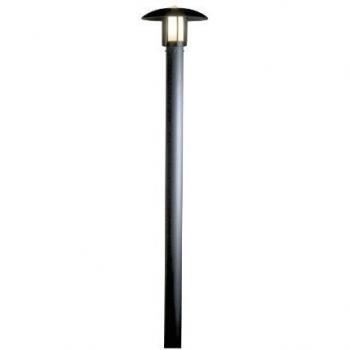 KONSTSMIDE Hochwertige Mastleuchte Heimdal Aluminium milchiges Glas E27 Fassung