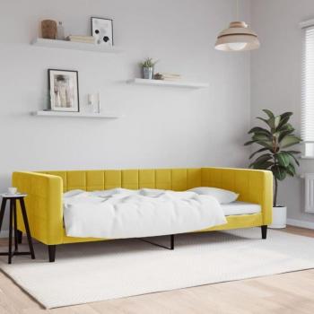 Letto da Giorno YELLOW Velvet 100x200