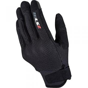 LS2 70070S0112L Guanti Moto Ray, Uomo, Nero, L