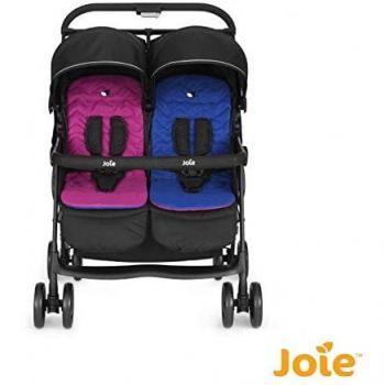 Joie Aire Twin Stroller in Blue