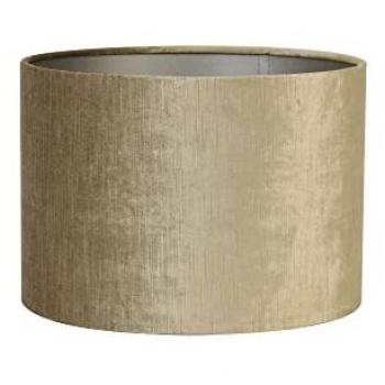 Abat-jour Gemstone Cylindre Or Textile – Light And Living Couper