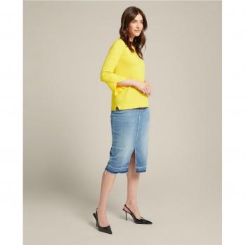 Falda de denim sostenible Elena Mirò