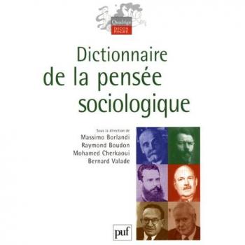 Dictionnaire de la pensée sociologique