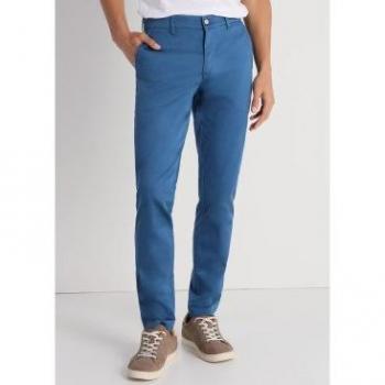 Bendorff Outlet 2024 Pantalón Azul 134311 Slim Casual