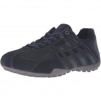 Geox Snake K, Scarpe da Ginnastica Basse Uomo, Blu (NAVYC4002), 46 EU