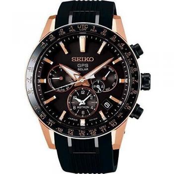 Reloj Seiko Astron Hombre con Brazalete de Silicona