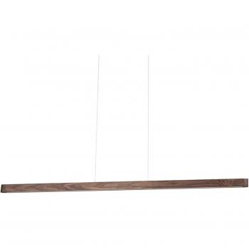 Envostar Lineo LED-Hängelicht Kiefer dunkel 118cm
