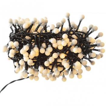 Marelida Berry Twinkle LED-Girlande 350 Mini-Kugeln 7,5 m Außenlicht 8-Funktionen