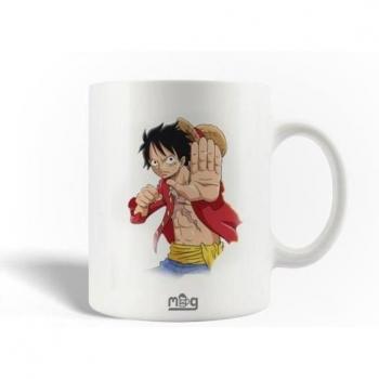Luffy Kaido Punch Ceramic Mug One Piece