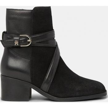 Botines de mujer Tommy Hilfiger en ante con tacón elevado