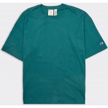 T-shirt Verde in Jersey di Cotone