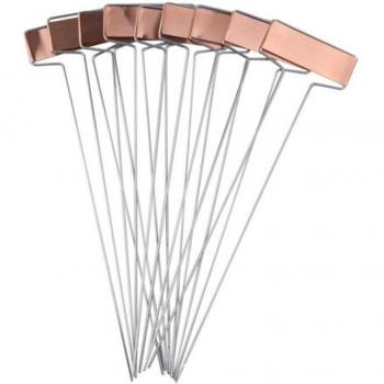 10er Set Pflanzenschilder aus Metall