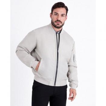 Bomber de Tejido Satén CK Hombre