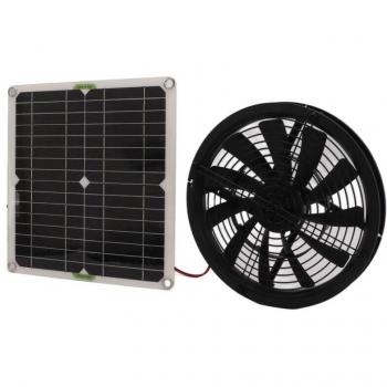 Ventilatore Solare per Serre e Camper 100W