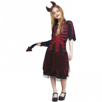 Costume Diavolo Scheletro per Bambini