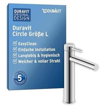 Circle Lavabo Cromo Miscelatore Duravit