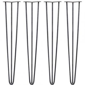 Pieds de Table 4 Épingles SKISKI LEGS 71cm 3 Tiges Acier