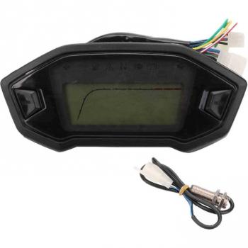 Odómetro Digital para Motocicletas 2-4 Cilindros con Pantalla LCD