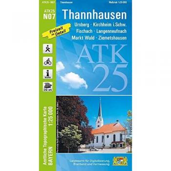 Thannhausen 1 : 25 000