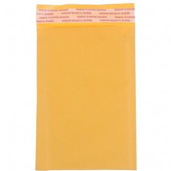 10pcs Yellow Kraft Bubble Wrap Envelopes