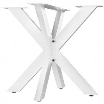 Gambe tavolo Biloxi 85x85 cm in bianco