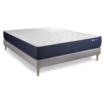 Matrimonio Comfort ACTILATEX LIFE 150x190 cm con Rete, 22 cm di Spessore, Lattice + Memory Foam – Flessibilità Elevata