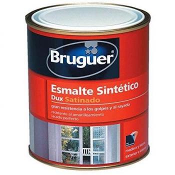 Pintura Satinada Negra Dux 0,25l Bruguer