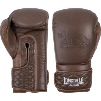 Lonsdale Vintage Spar Leather Gloves