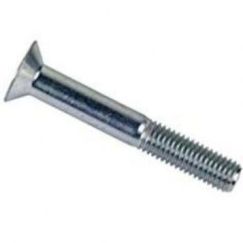 Vis FHC 3 x 8 mm tête fraisée 6 pans creux Zinguée