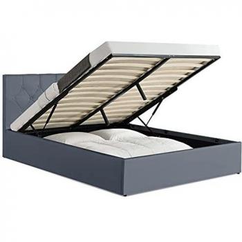 Lit coffre Austin 140 x 190 CM avec rangement