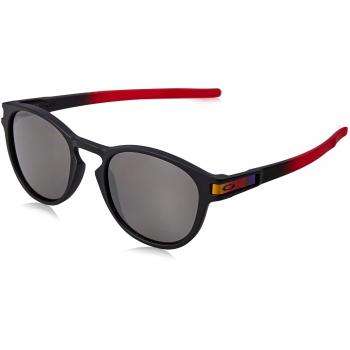 Oakley Herren Sonnenbrille Latch 926526 53, Rot (Prizmblackpolarized)