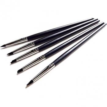 EZONE 5-Piece Paint Brush Set for Nail Art