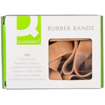 Bandas elásticas Q-Connect 100 gr 180 x 16 mm N° 18