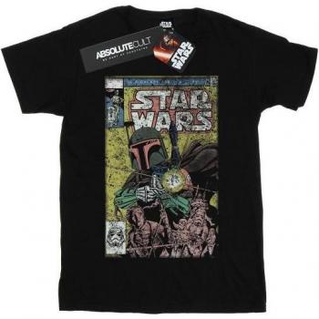 Camiseta Boba Fett Comic para Chicas Estilo Boyfriend Star Wars