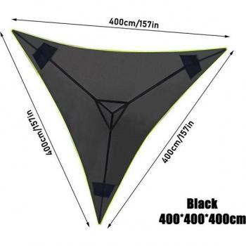 3-Point Collapsible Triangle Hammock for Camping and Garden Relaxation